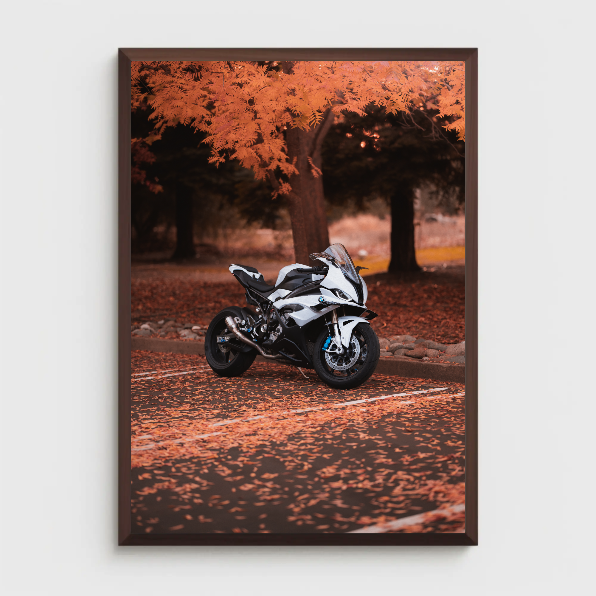 BMW S1000RR Motorcycle Poster #109 - Throttle Designs