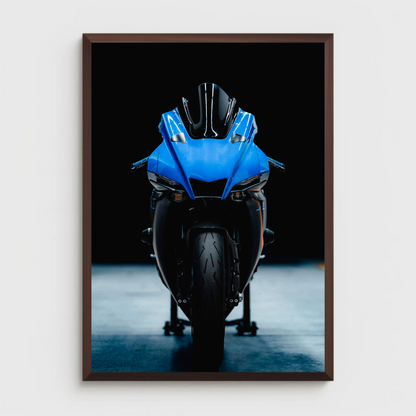 Yamaha R1 Motorcycle Poster #012 - Throttle Designs