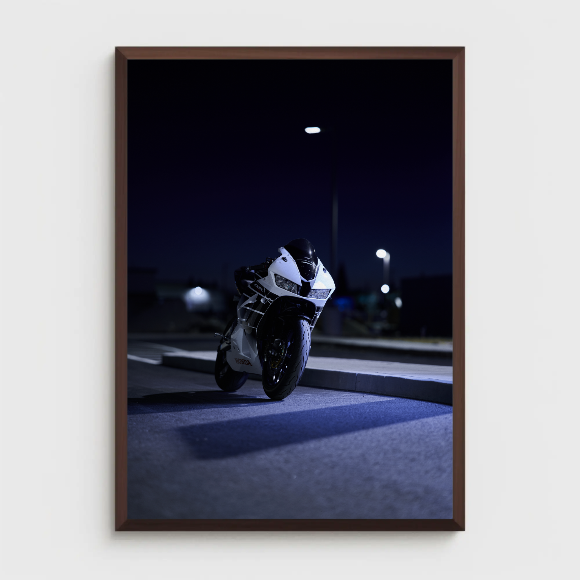 Honda CBR600RR Motorcycle Poster #004 - Throttle Designs