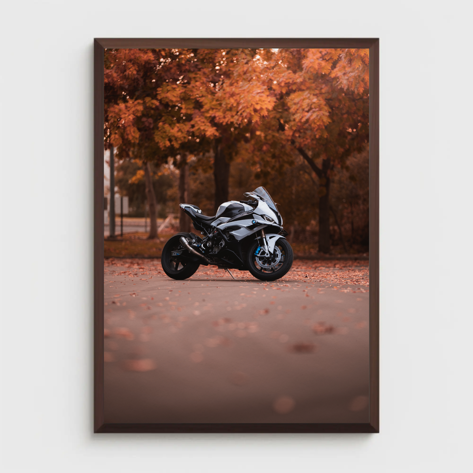 BMW S1000RR Motorcycle Poster #107 - Throttle Designs