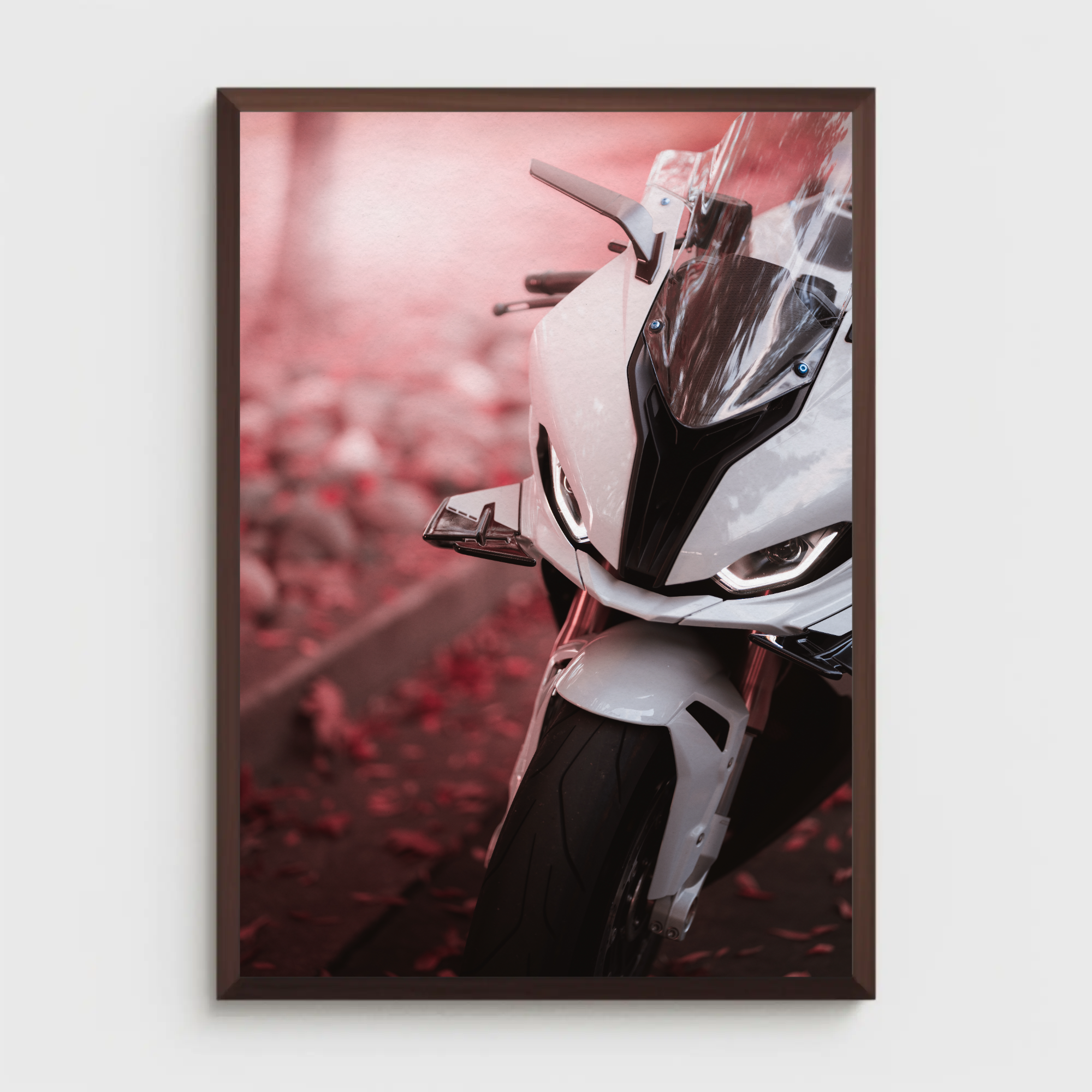 BMW S1000RR Motorcycle Poster #132 - Throttle Designs