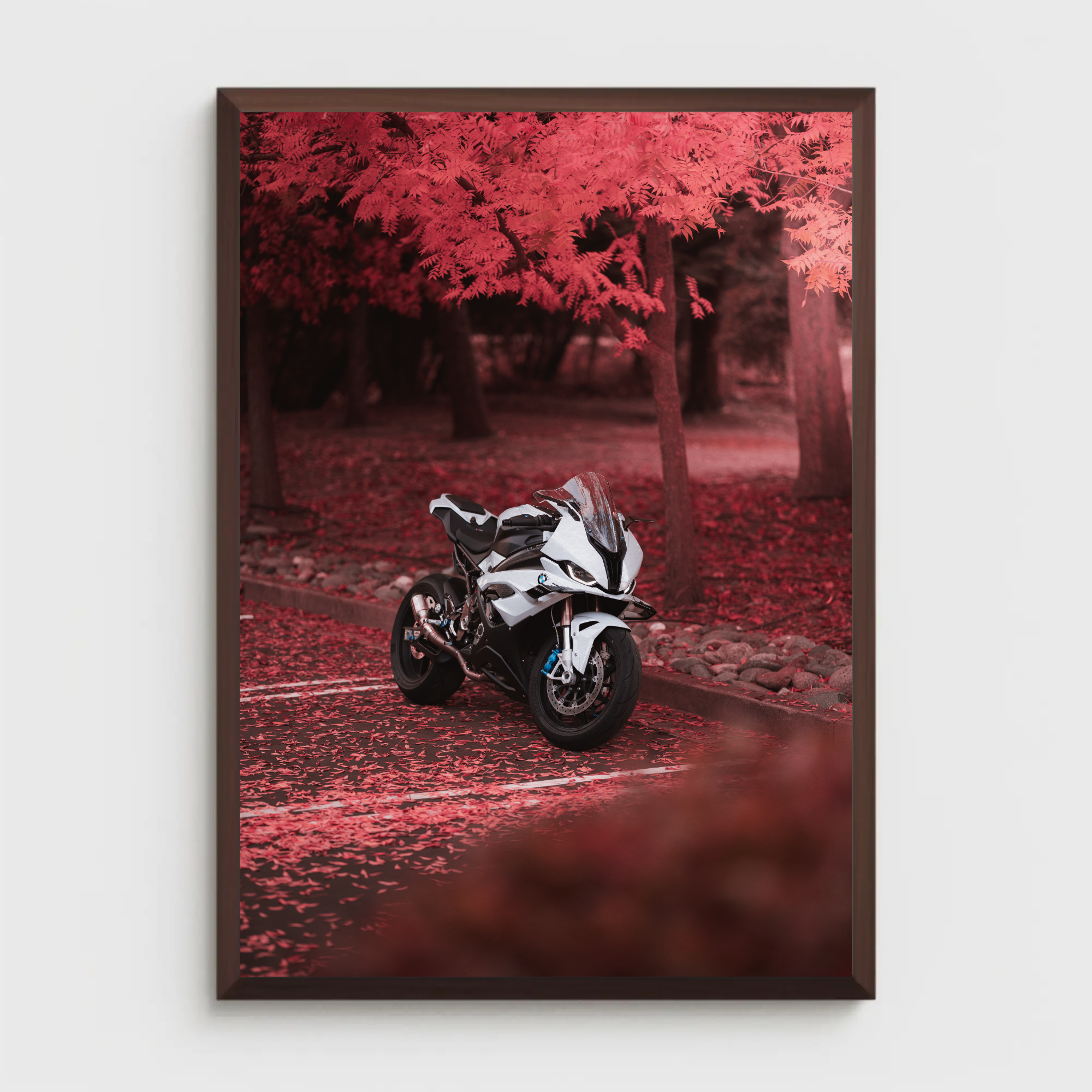 BMW S1000RR Motorcycle Poster #139 - Throttle Designs