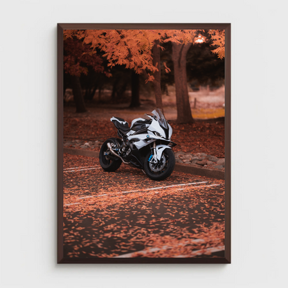 BMW S1000RR Motorcycle Poster #115 - Throttle Designs