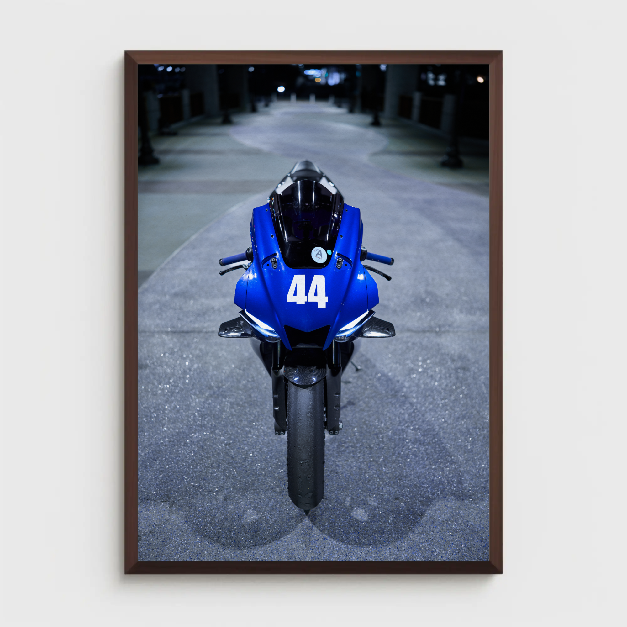 Yamaha R1 Motorcycle Poster #038 - Throttle Designs