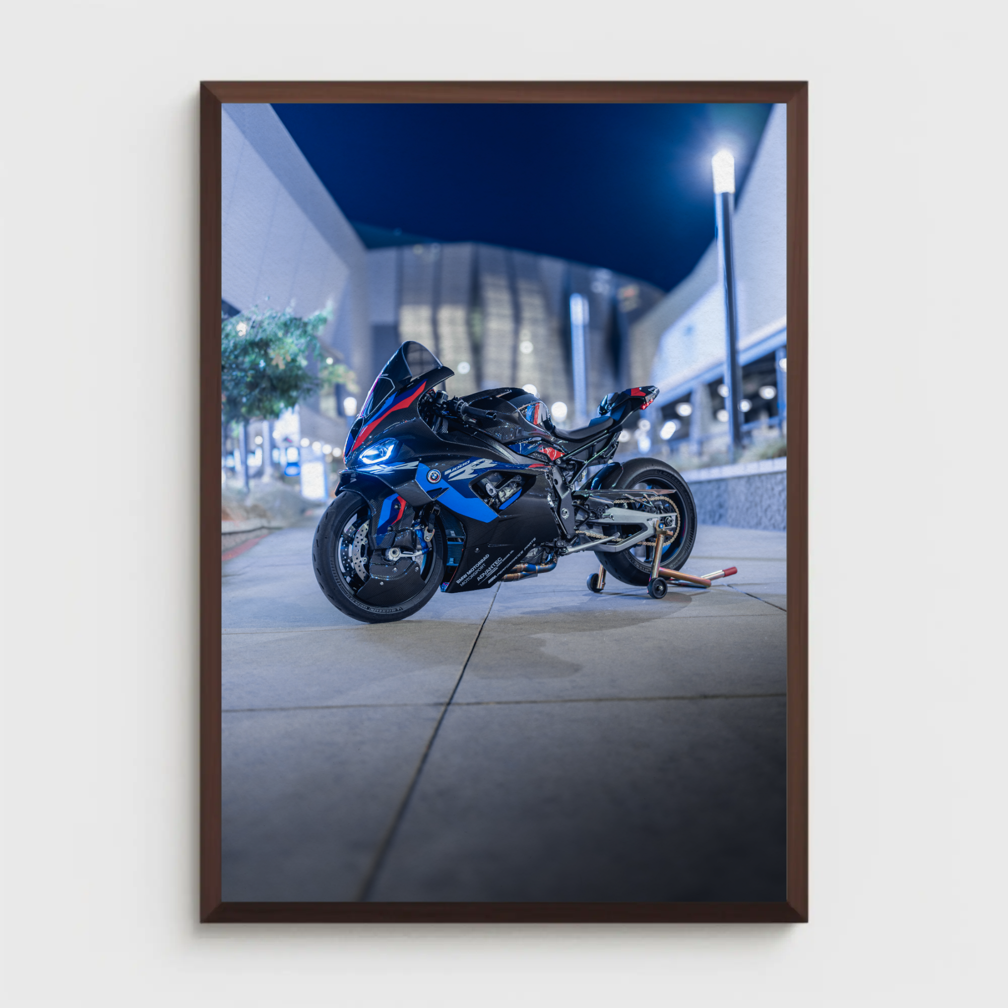 BMW M1000RR #029 Motorcycle Art Print - Premium Wall Decor for Fans - Throttle Designs