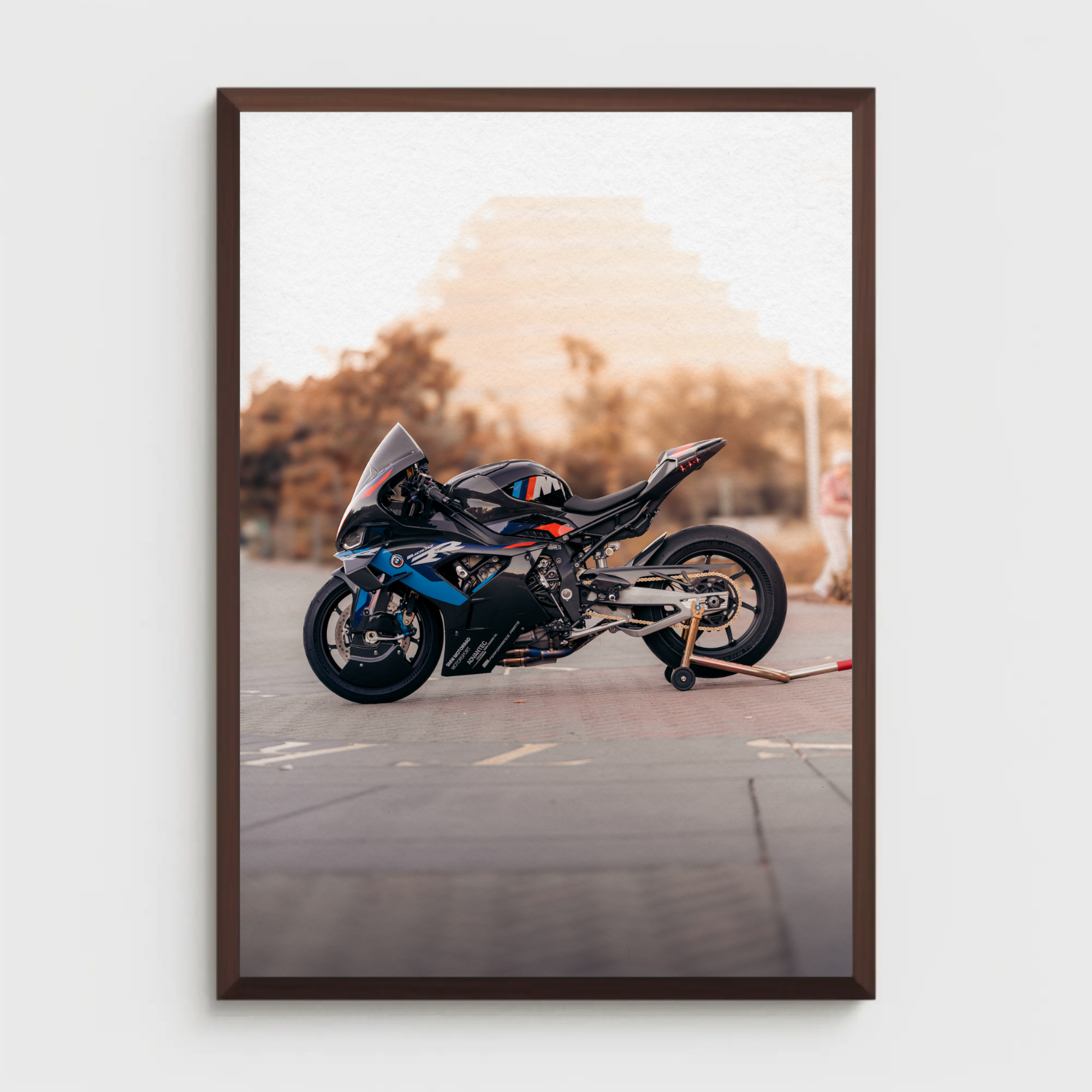 BMW M1000RR Motorcycle Art Print #023 - Stunning Decor for Enthusiasts - Throttle Designs