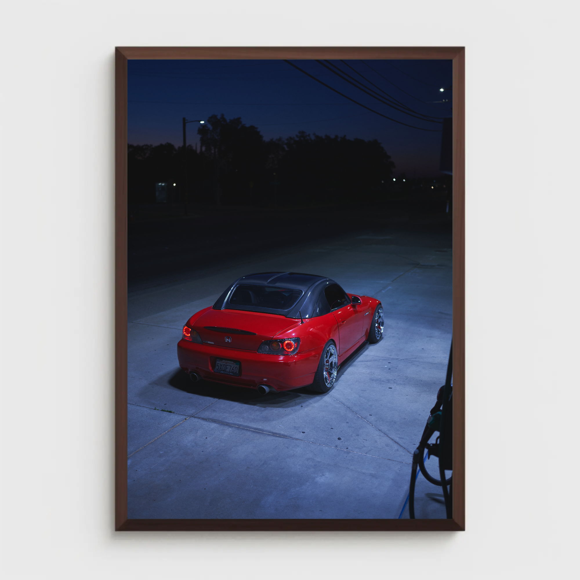 Honda S2000 Automotive Car Poster #012 - Throttle Designs