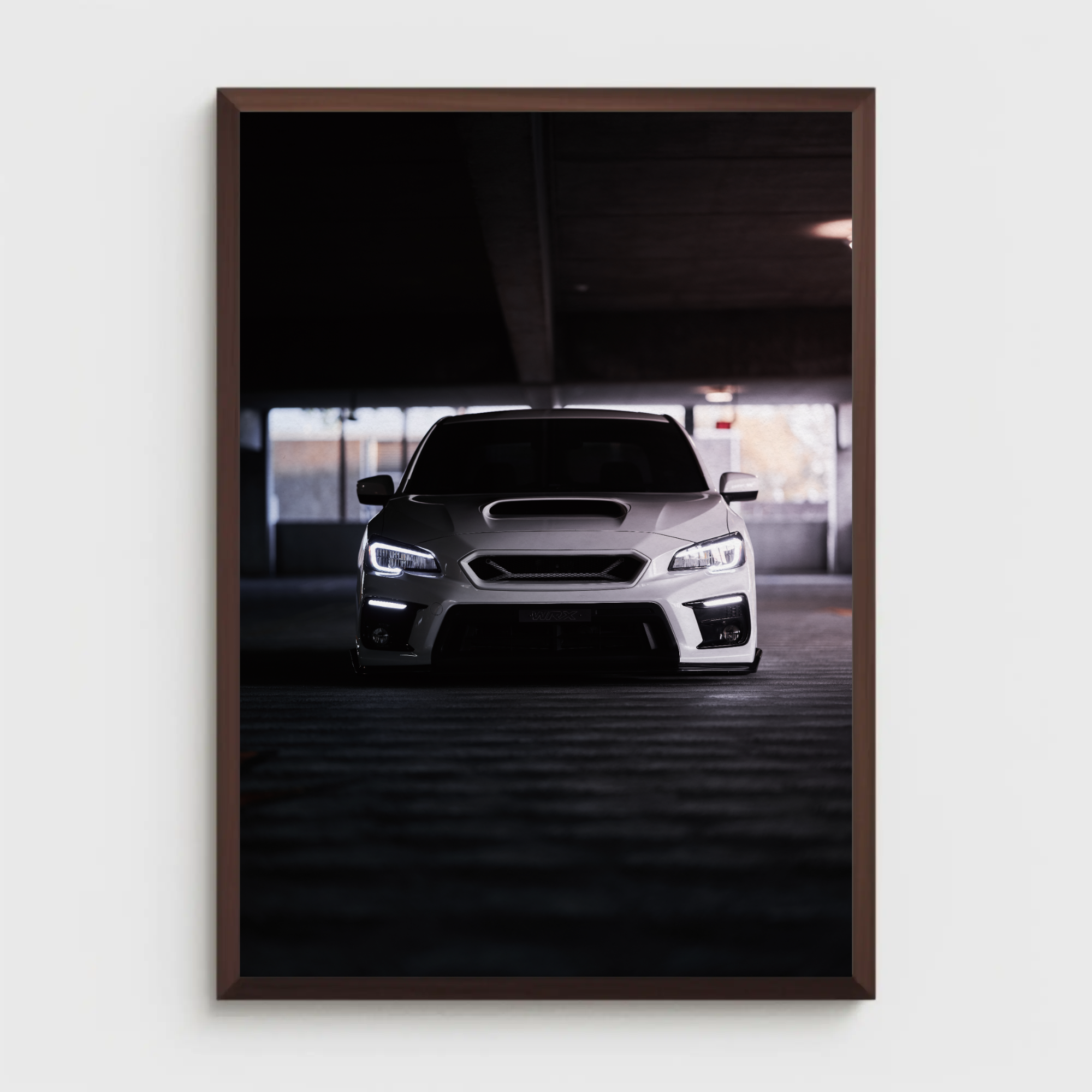 Subaru WRX Automotive Car Poster #037 - Throttle Designs