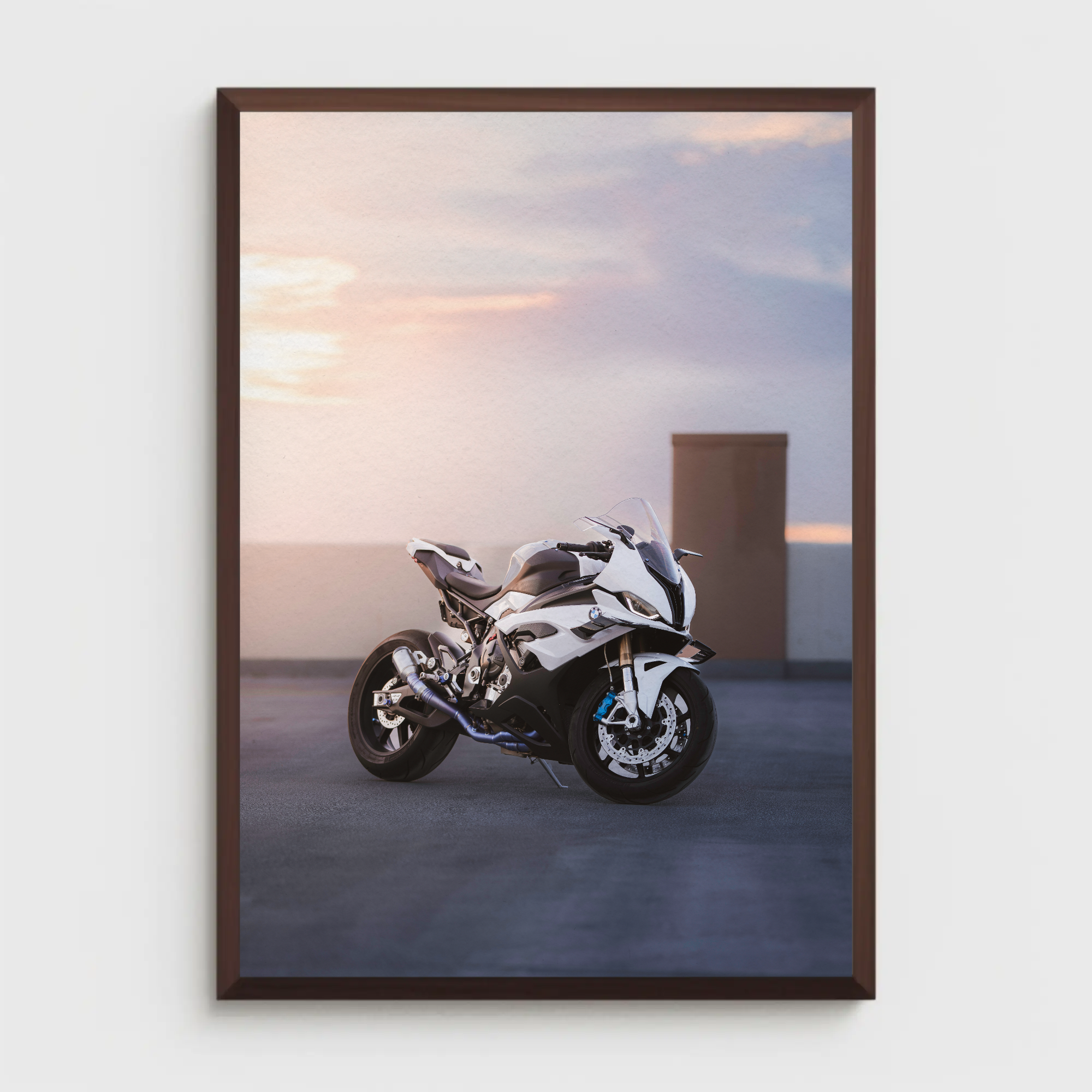 BMW S1000RR Motorcycle Poster #062 - Throttle Designs