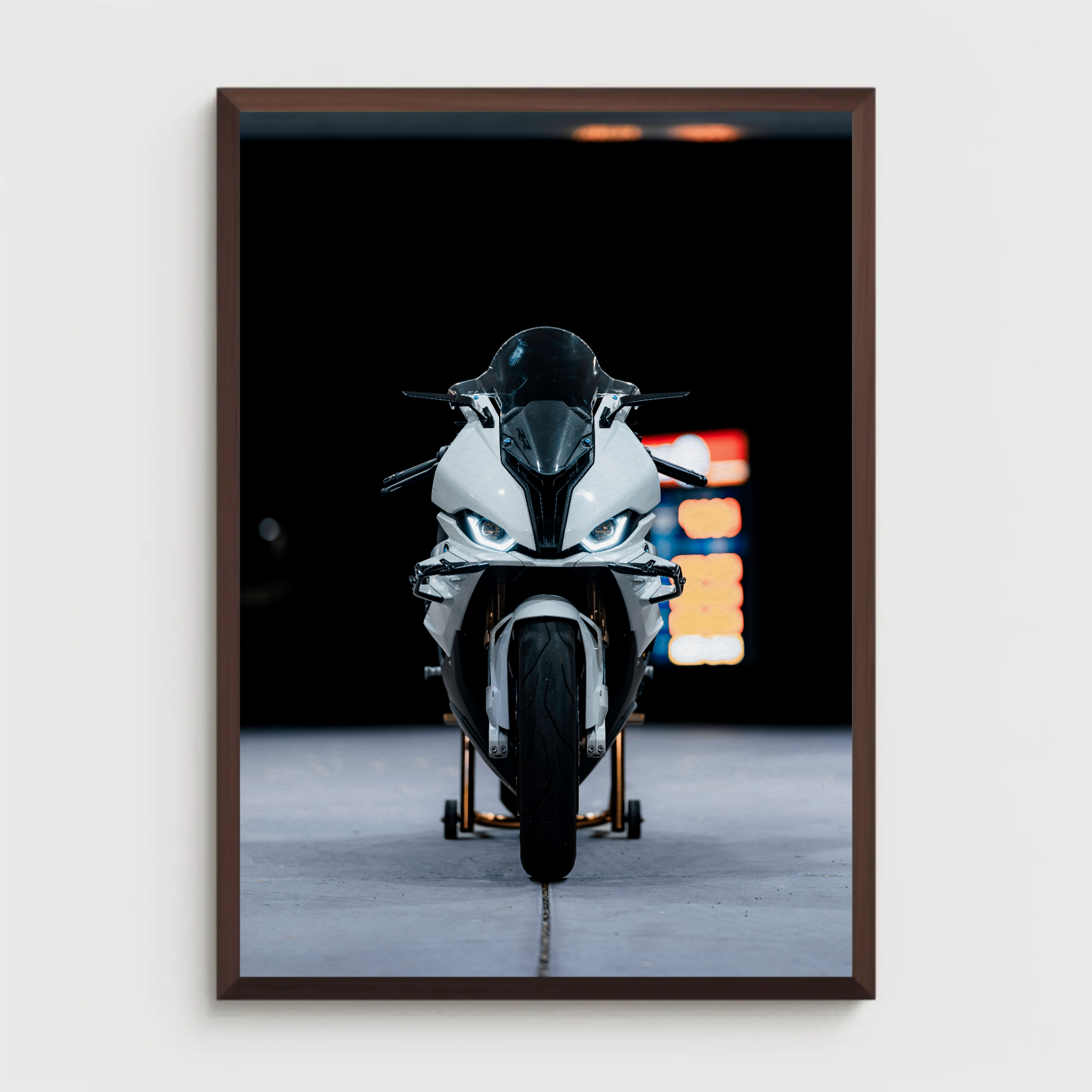 BMW S1000RR Motorcycle Poster #017 - Throttle Designs