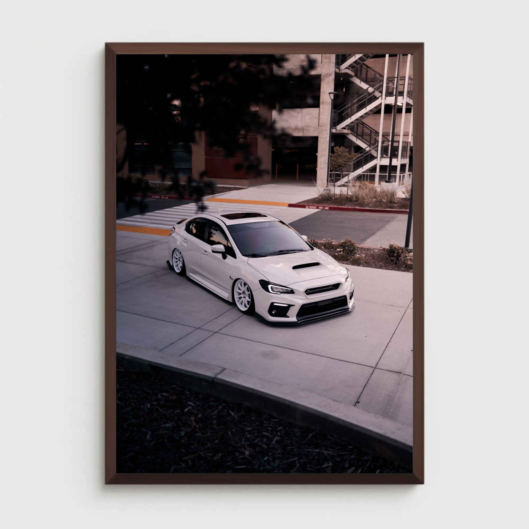 Subaru WRX Automotive Car Poster #034 - Throttle Designs