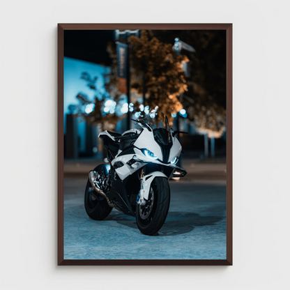 BMW S1000RR Motorcycle Poster #034 - Throttle Designs