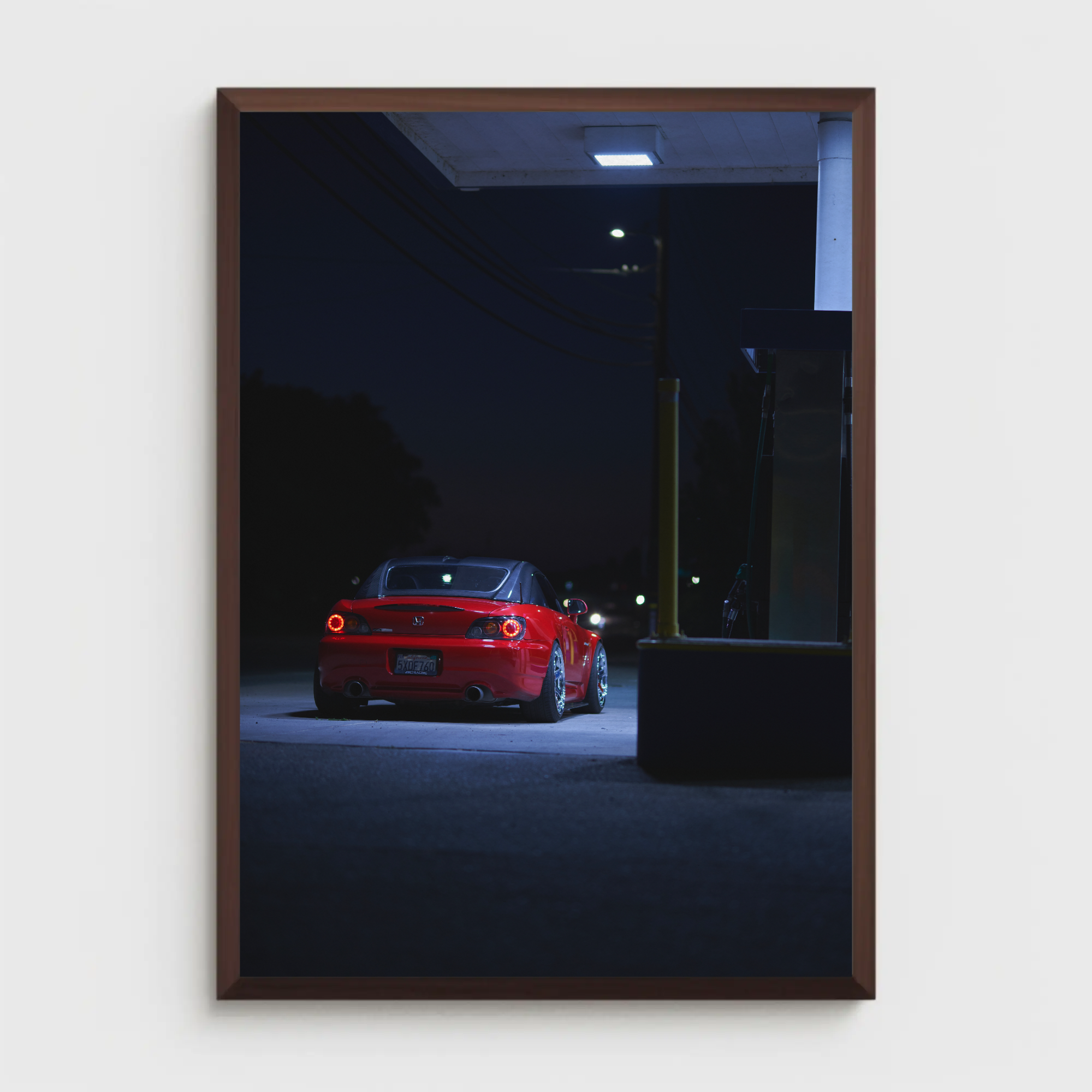 Honda S2000 Automotive Car Poster #013 - Throttle Designs