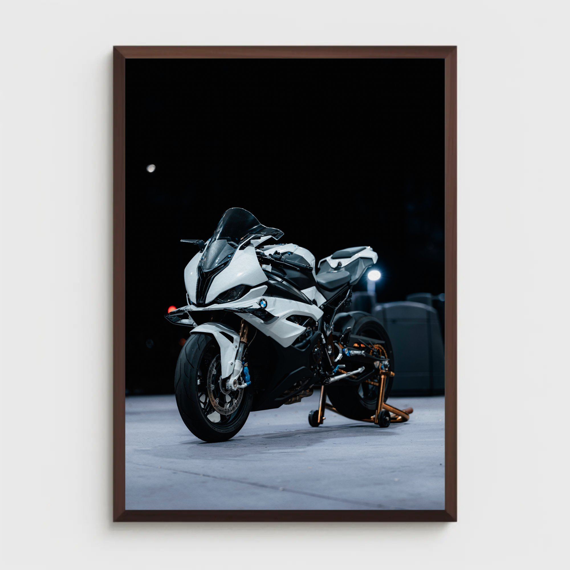 BMW S1000RR Motorcycle Poster #015 - Throttle Designs