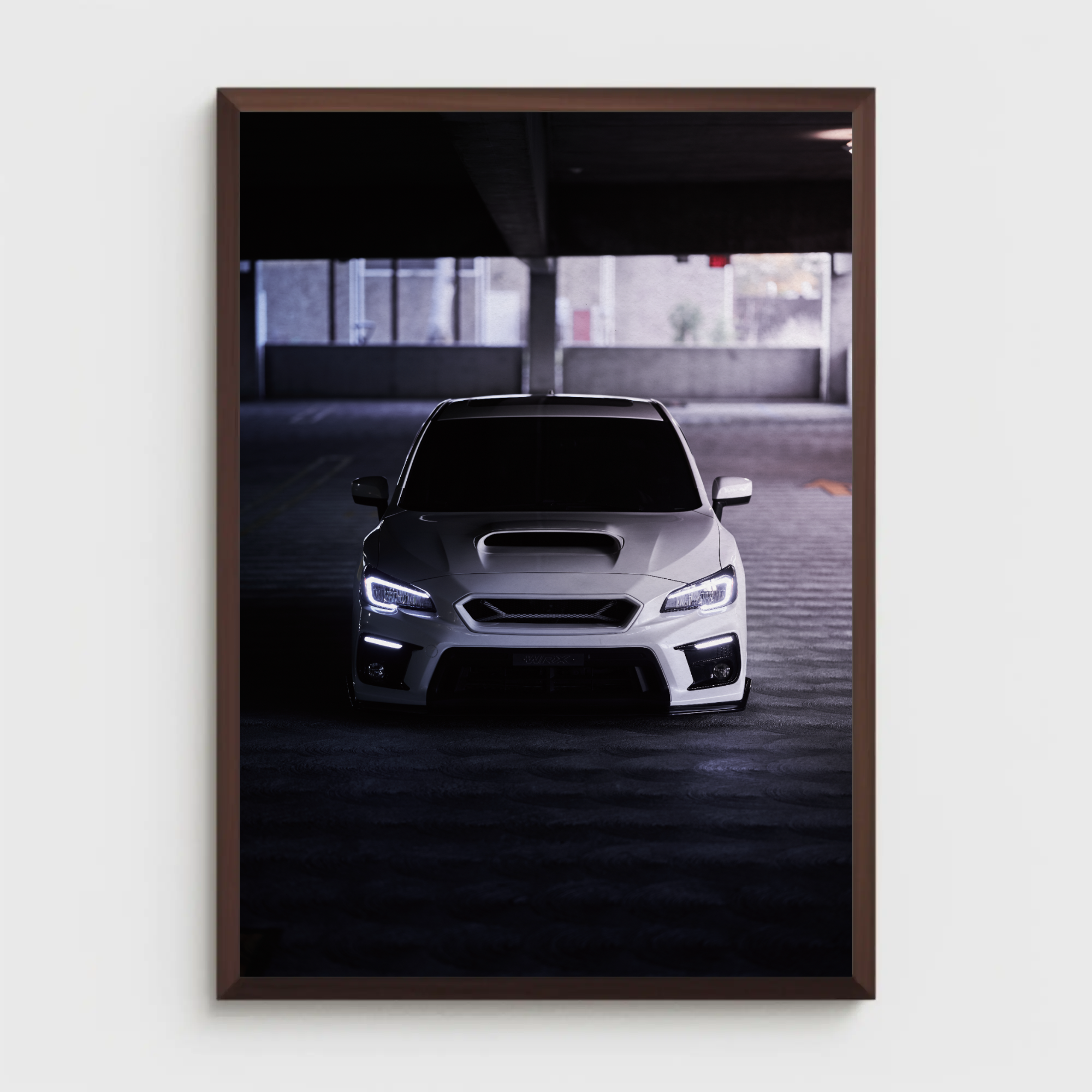 Subaru WRX Automotive Car Poster #036 - Throttle Designs