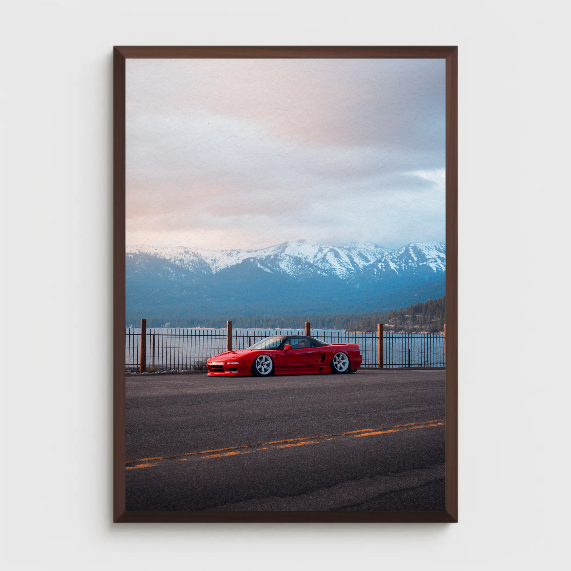 Acura NSX JDM Car Art Poster #006 - Elevate Your Space with Style - Throttle Designs