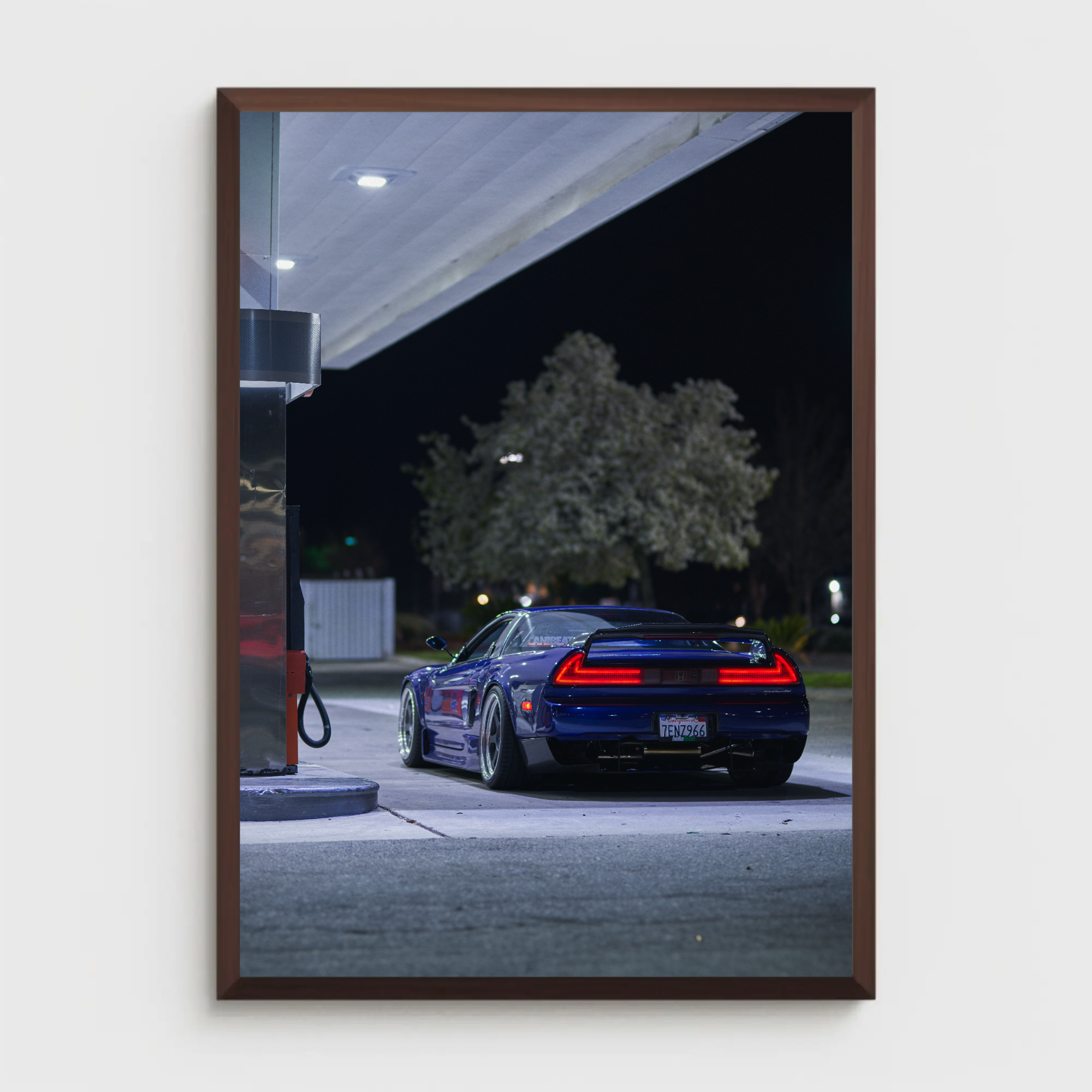 Acura NSX Automotive Car Poster #005 - Throttle Designs