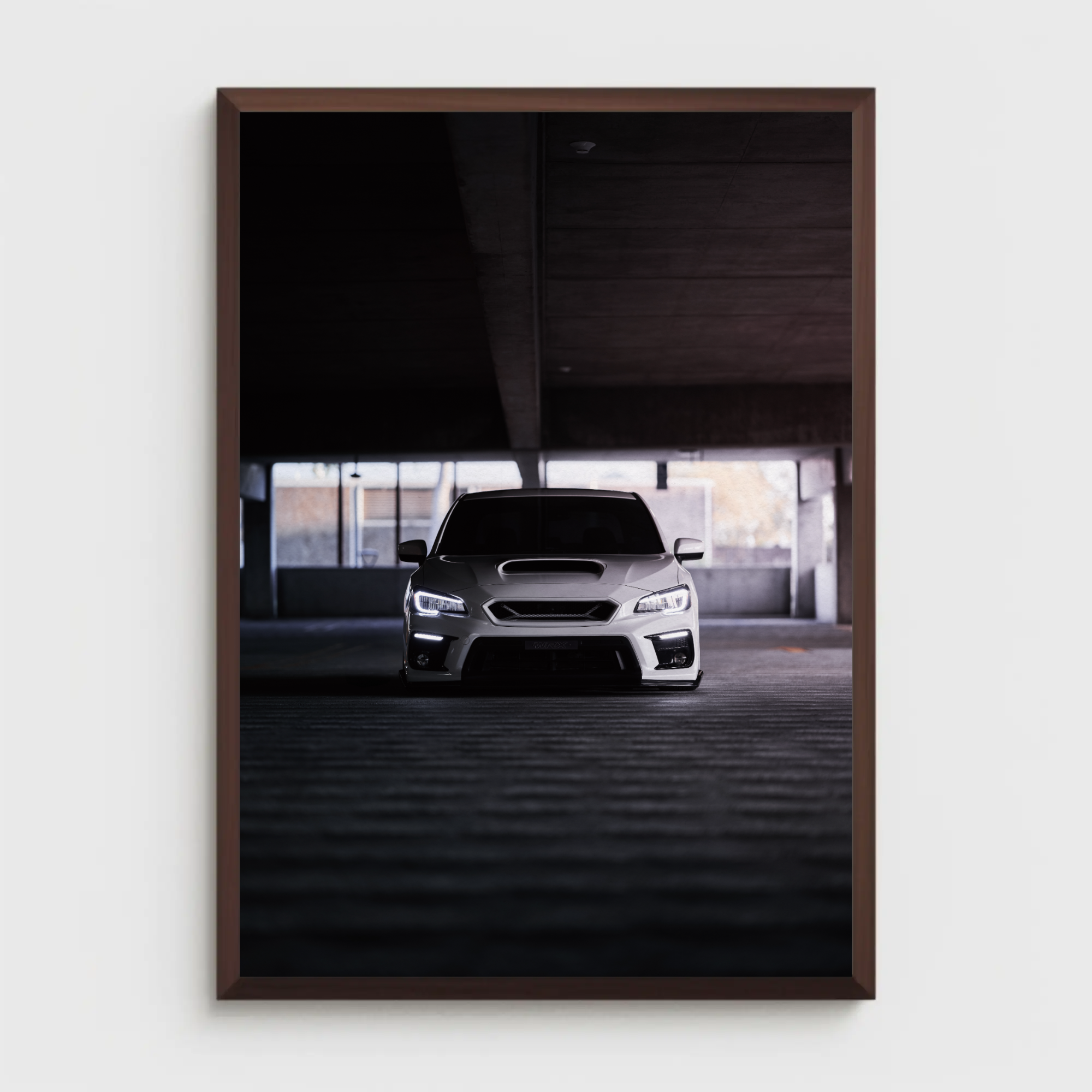 Subaru WRX Automotive Car Poster #025 - Throttle Designs