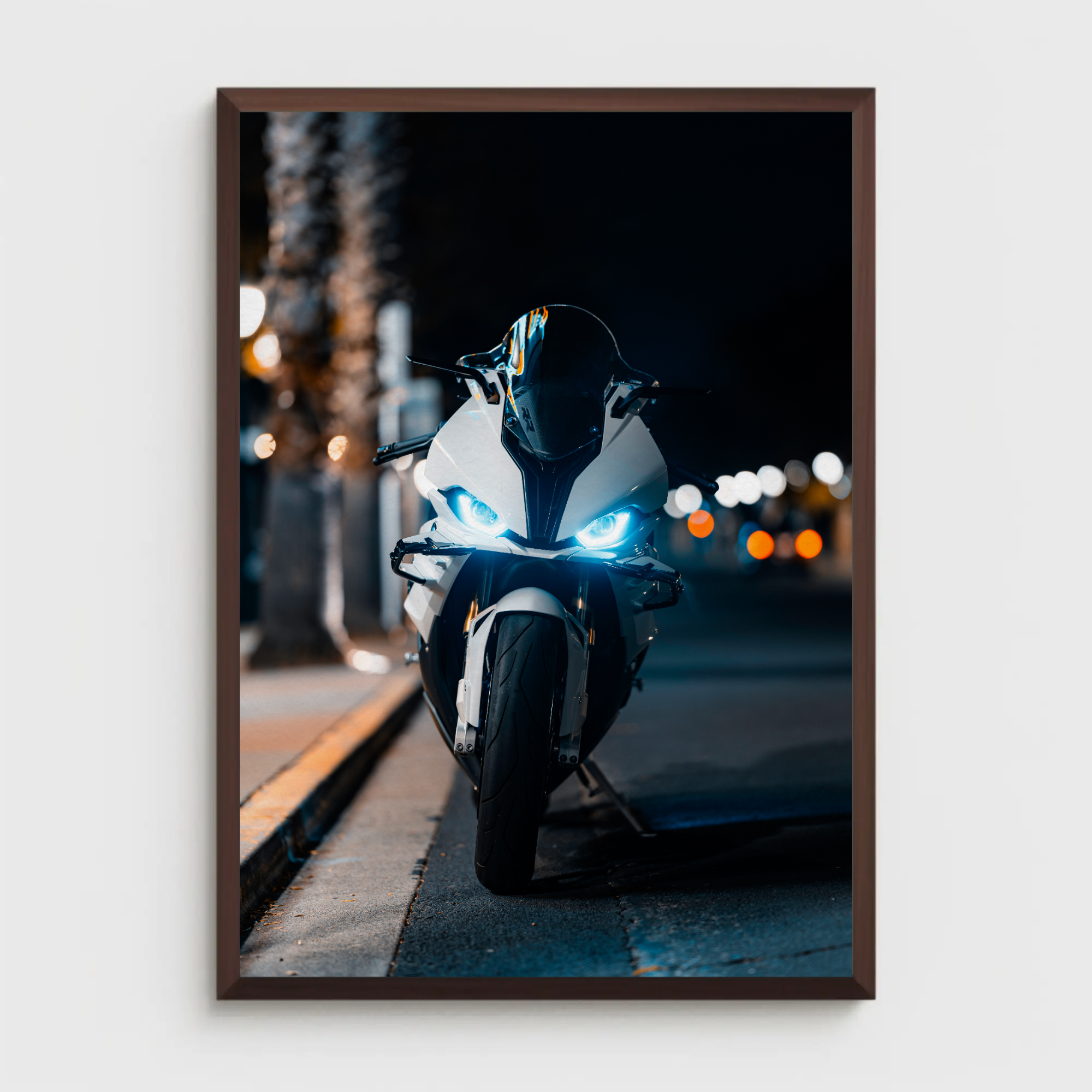 BMW S1000RR Motorcycle Poster #023 - Throttle Designs