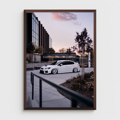 Subaru WRX Automotive Car Poster #035 - Throttle Designs