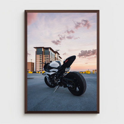 BMW S1000RR Motorcycle Poster #065 - Throttle Designs