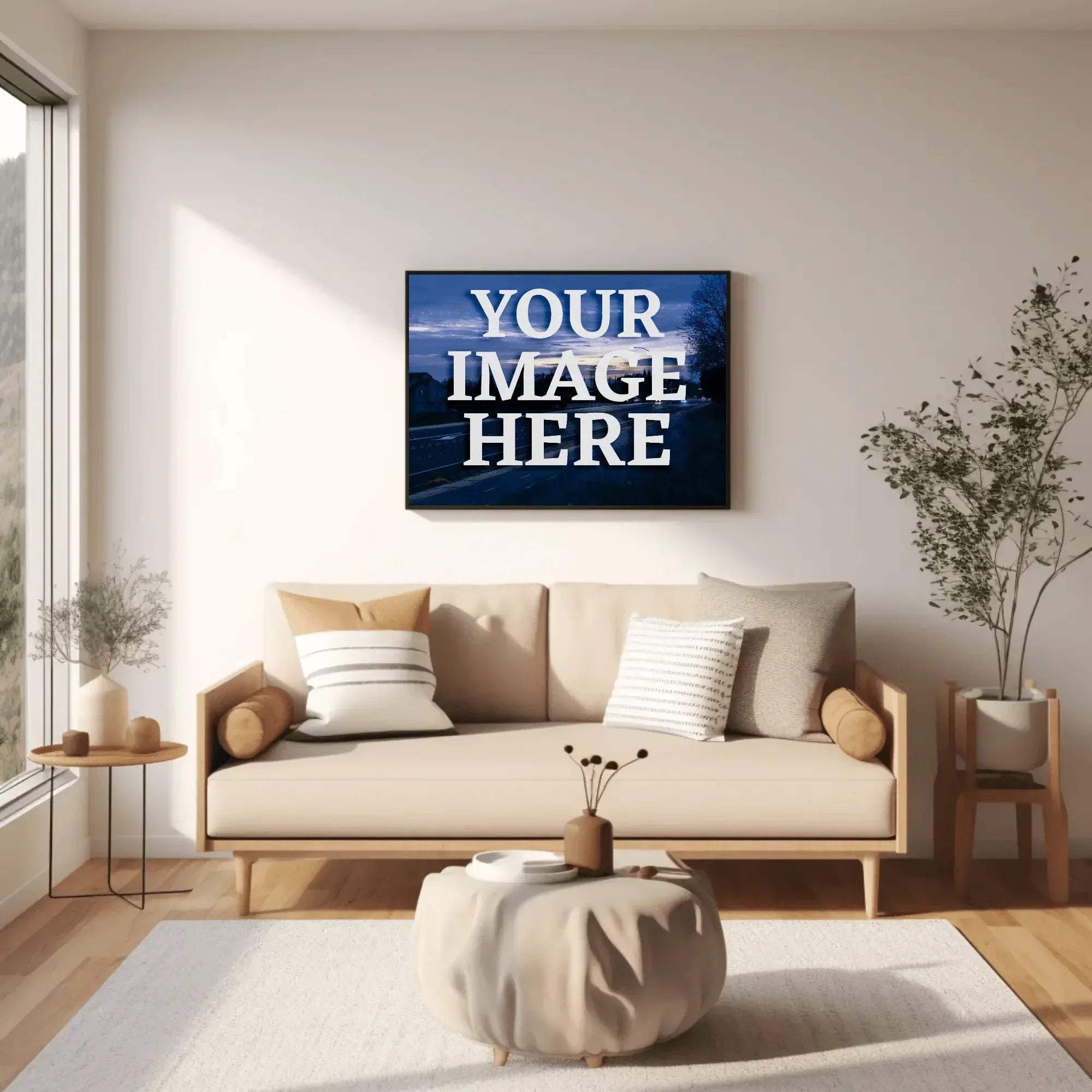 Custom Satin Poster Print - Personalize Wall Art with Your Own Photo