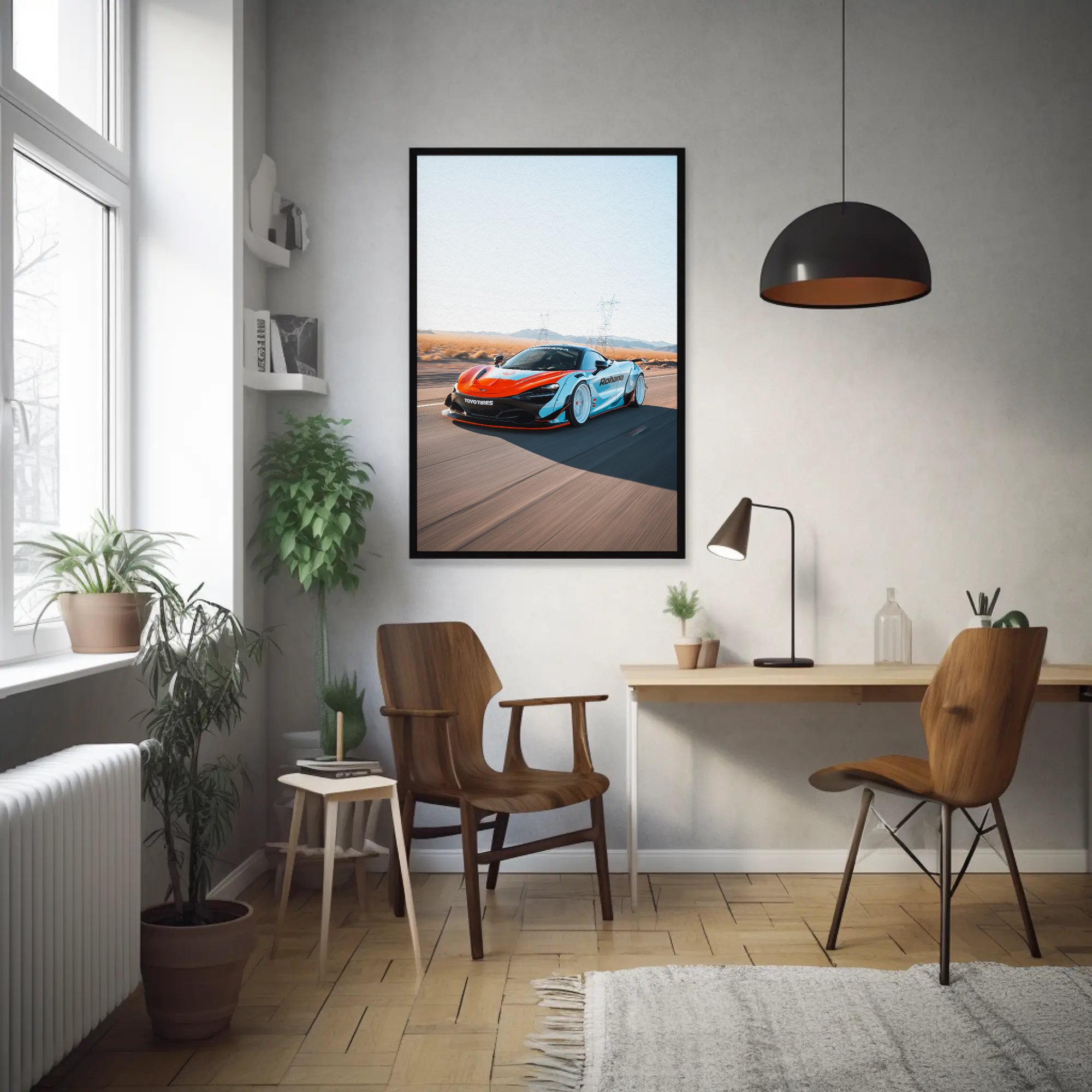 McLaren 720s Supercar Art Print #001 - Stunning Wall Decor for Enthusiasts