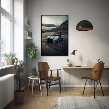 Nissan GTR R35 Automotive Art Poster #016 - Elevate Your Decor - Throttle Designs