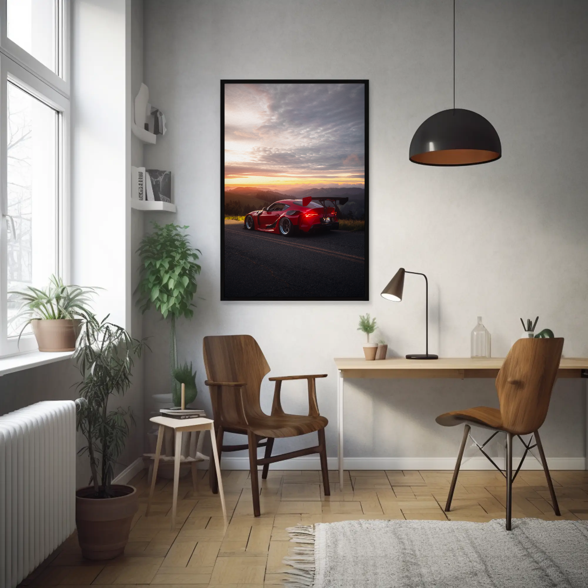 Stunning Toyota Supra Mk5 JDM Car Poster #005 for Auto Enthusiasts - Throttle Designs