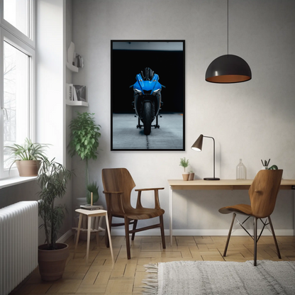 Yamaha R1 Motorcycle Poster #033 - Throttle Designs