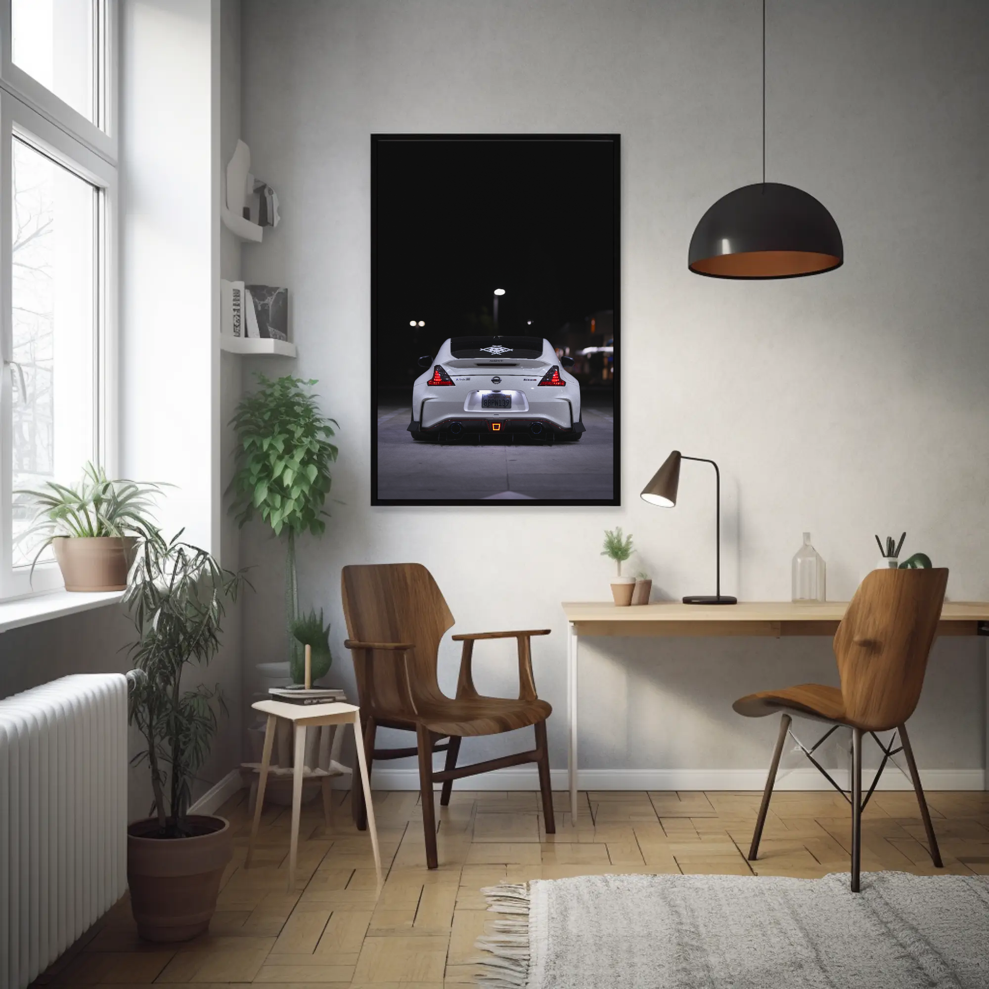 Nissan 370z Automotive Car Poster #006 - Throttle Designs