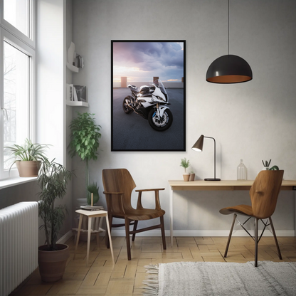 BMW S1000RR Motorcycle Poster #063 - Throttle Designs