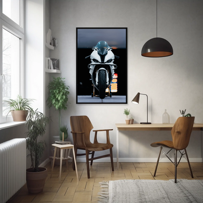 BMW S1000RR Motorcycle Poster #016 - Throttle Designs