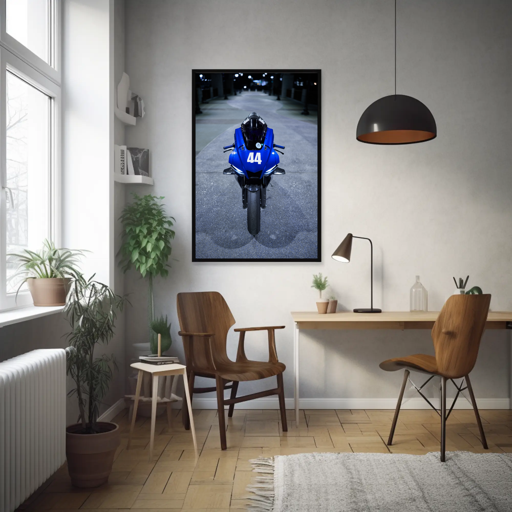 Yamaha R1 Motorcycle Poster #038 - Throttle Designs