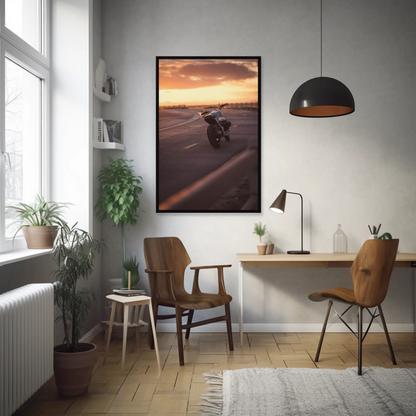 BMW R nine T Motorcycle Poster #005 - Throttle Designs