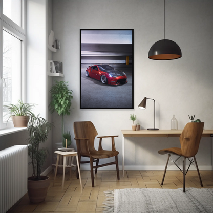 Nissan 370z Automotive Car Poster #019 - Throttle Designs