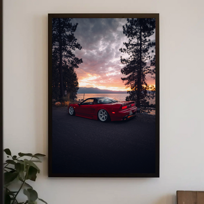 Acura NSX JDM Car Art Poster #007 - Sleek Wall Decor for Enthusiasts