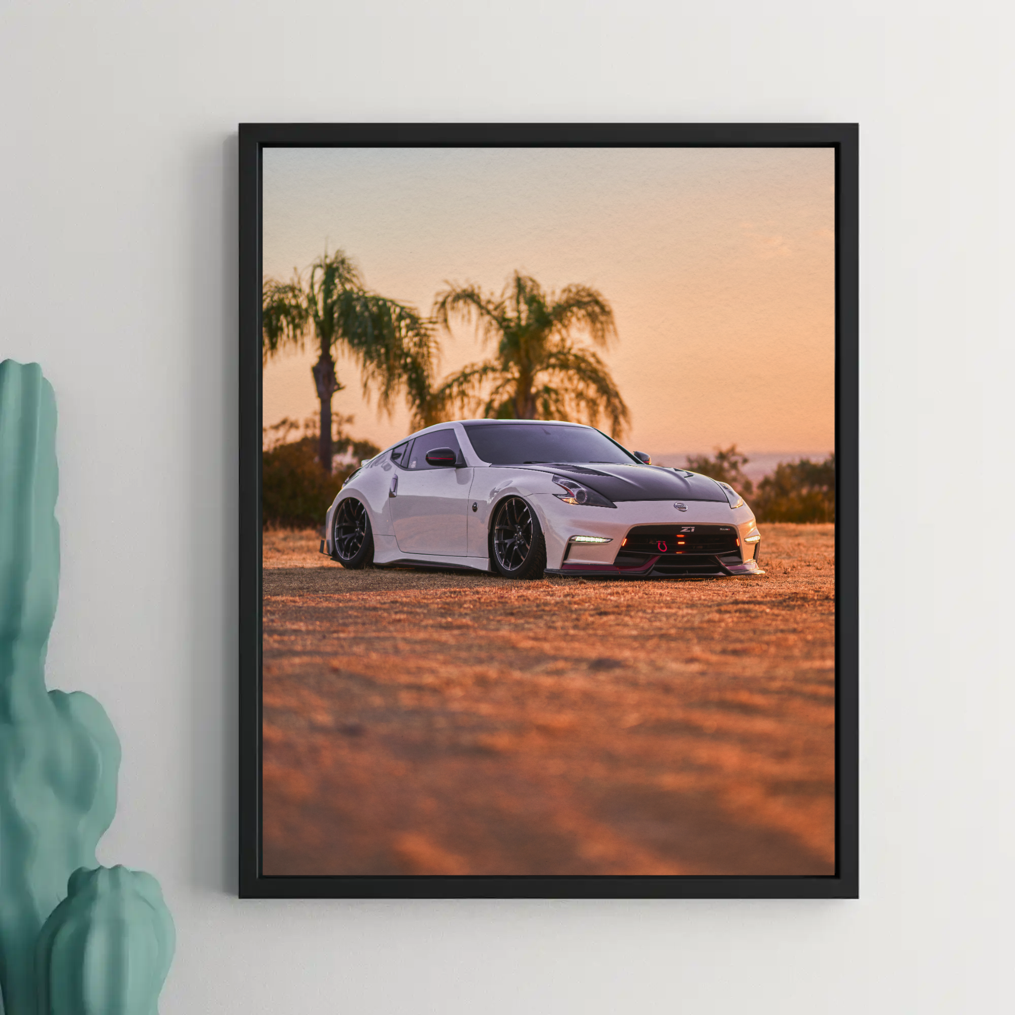 Nissan 370z Automotive Car Poster #009 - Throttle Designs