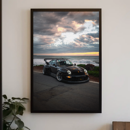 RWB Porsche 911 Art Print Poster #004 - High-Quality Wall Decor