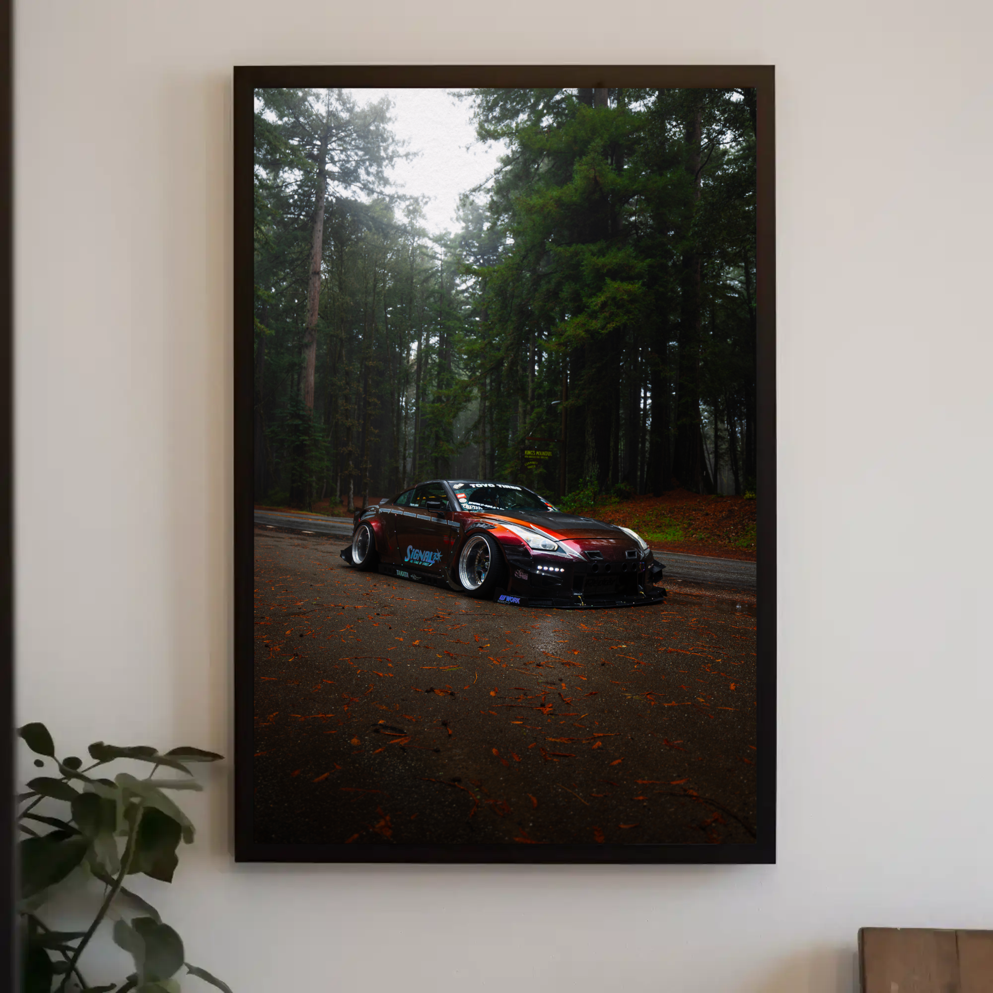 Nissan GT-R R35 Art Print Poster #028 - Premium Wall Decor