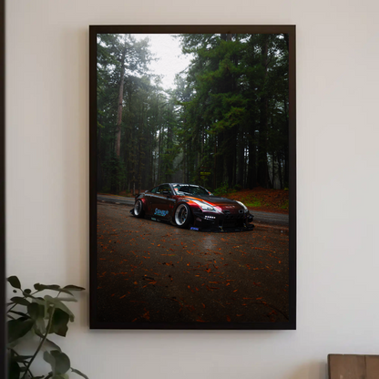 Nissan GT-R R35 Art Print Poster #028 - Premium Wall Decor