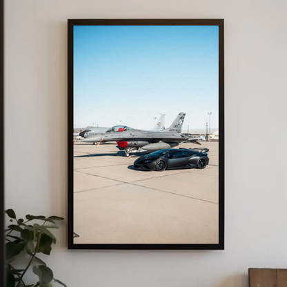 Lamborghini Huracan STO #001 - Luxury Automotive Wall Art Poster