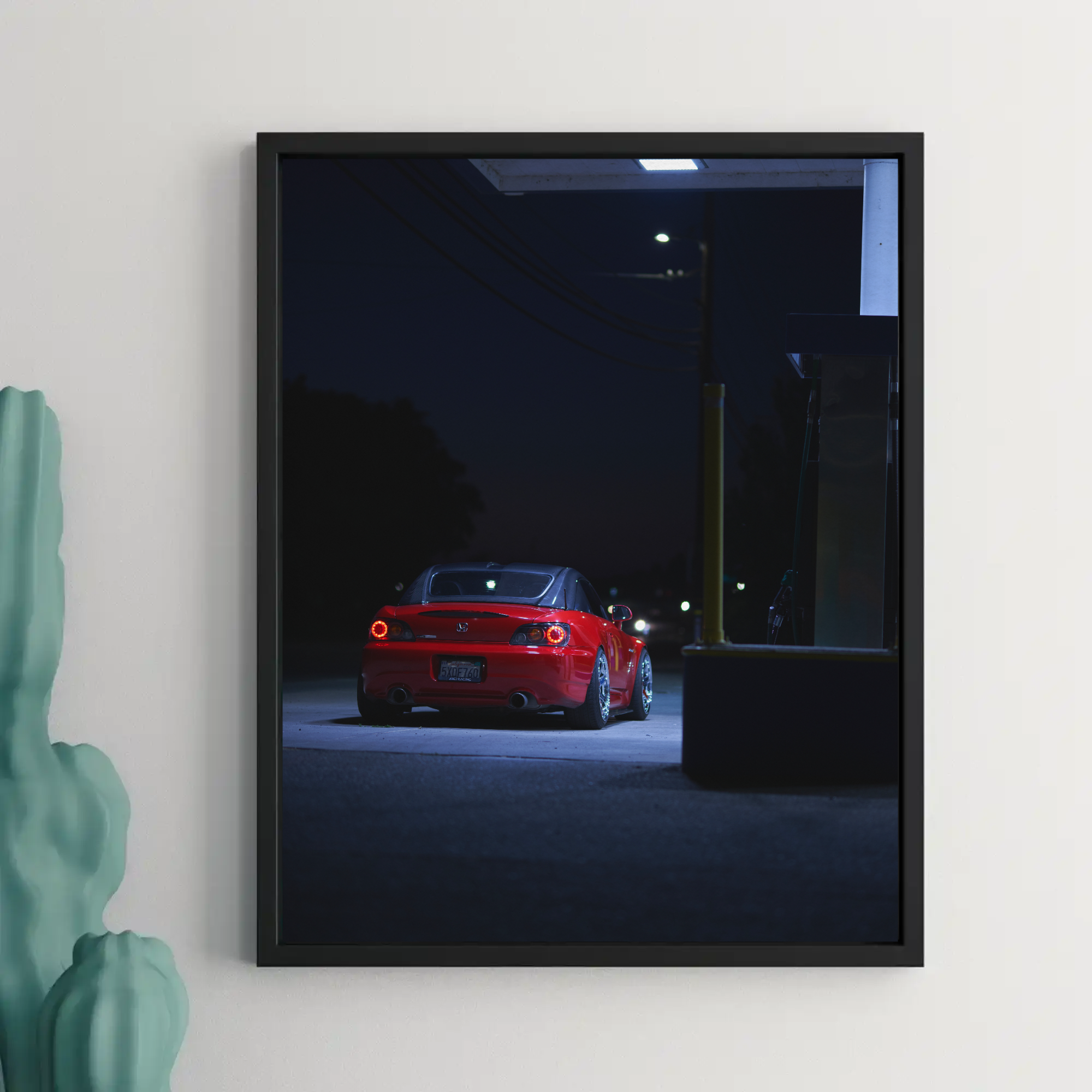 Honda S2000 Automotive Car Poster #013 - Throttle Designs