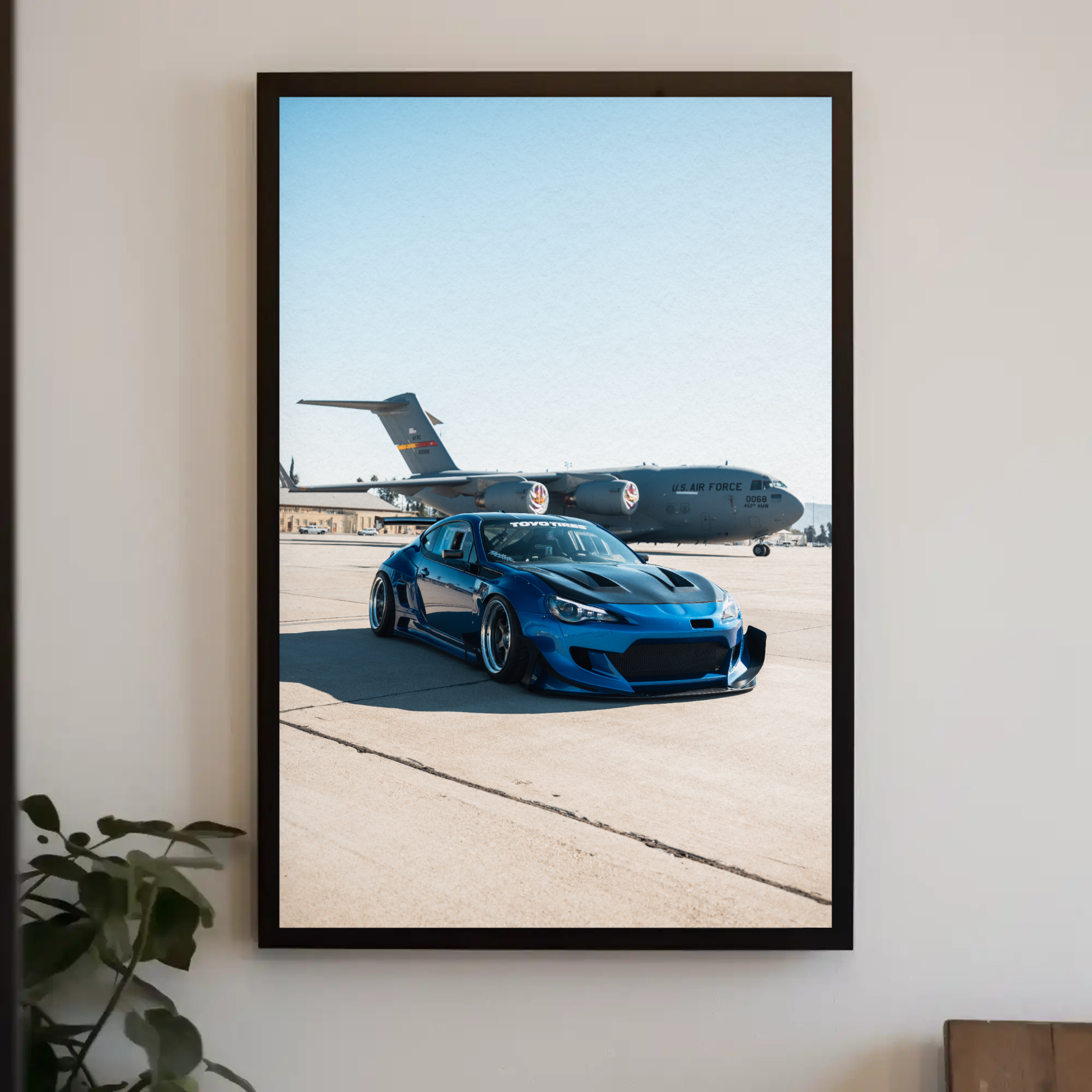 Sleek Widebody Toyota FRS Car Poster #006 - Premium Wall Art Decor