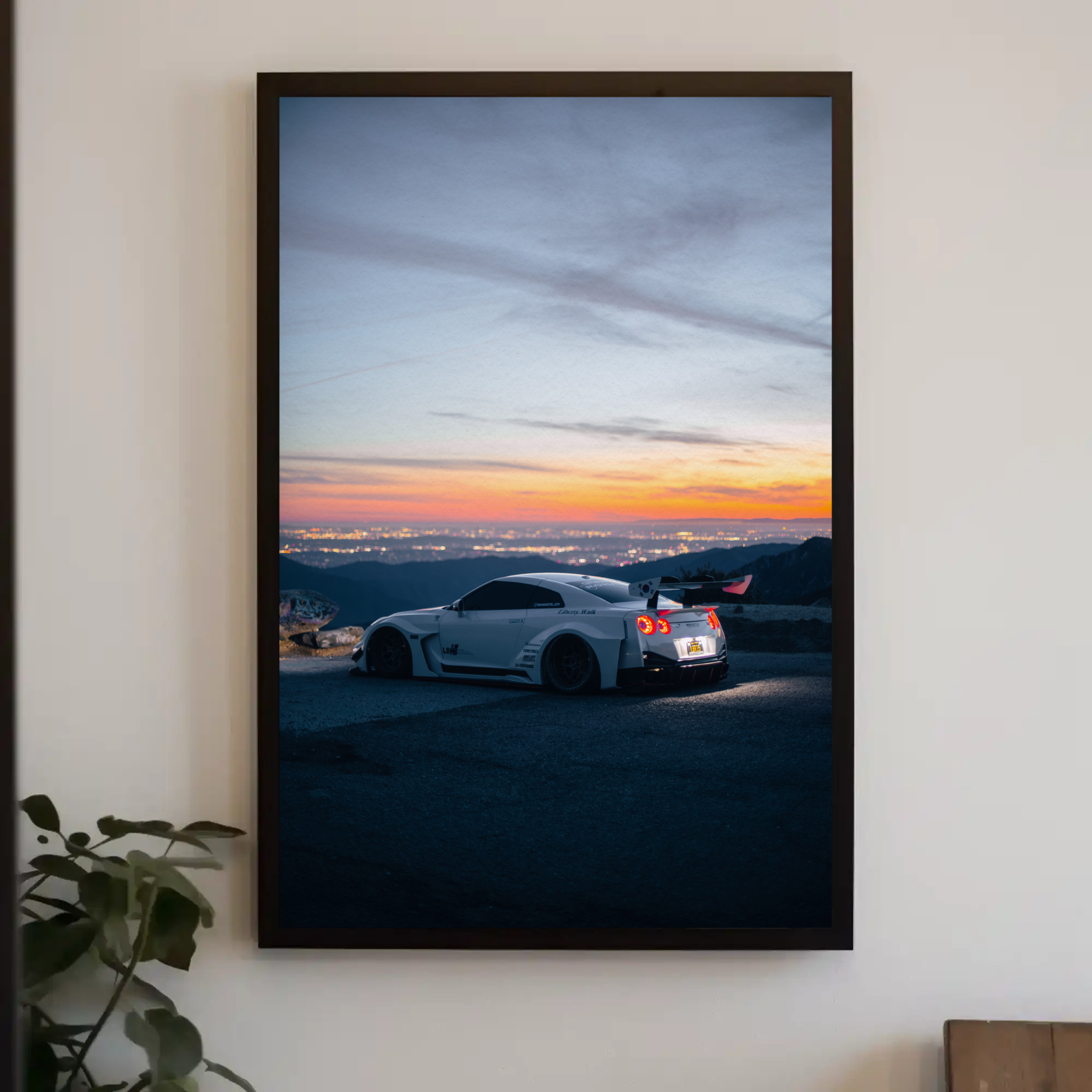 Nissan R35 GT-R Wall Art Poster #027 - Premium Automotive Decor