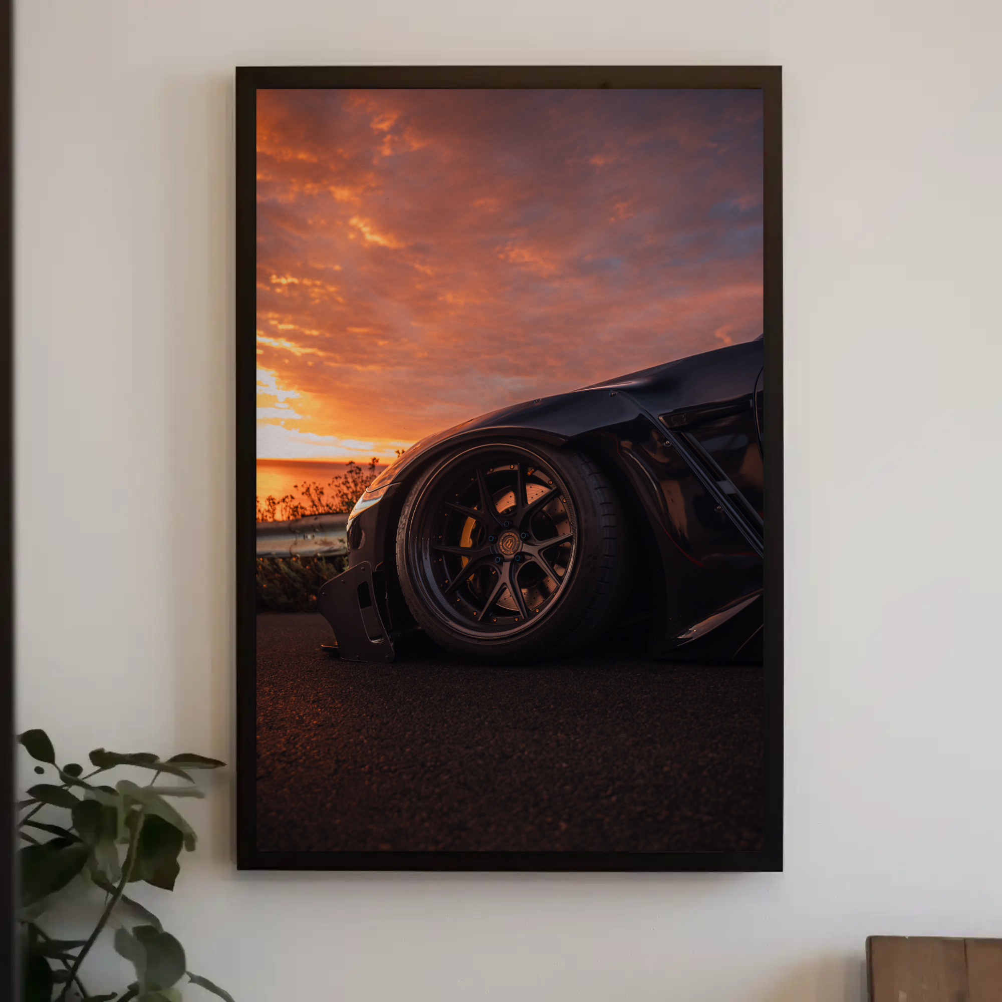 Sleek Nissan GTR R35 Wall Art Poster #020 for Car Enthusiasts