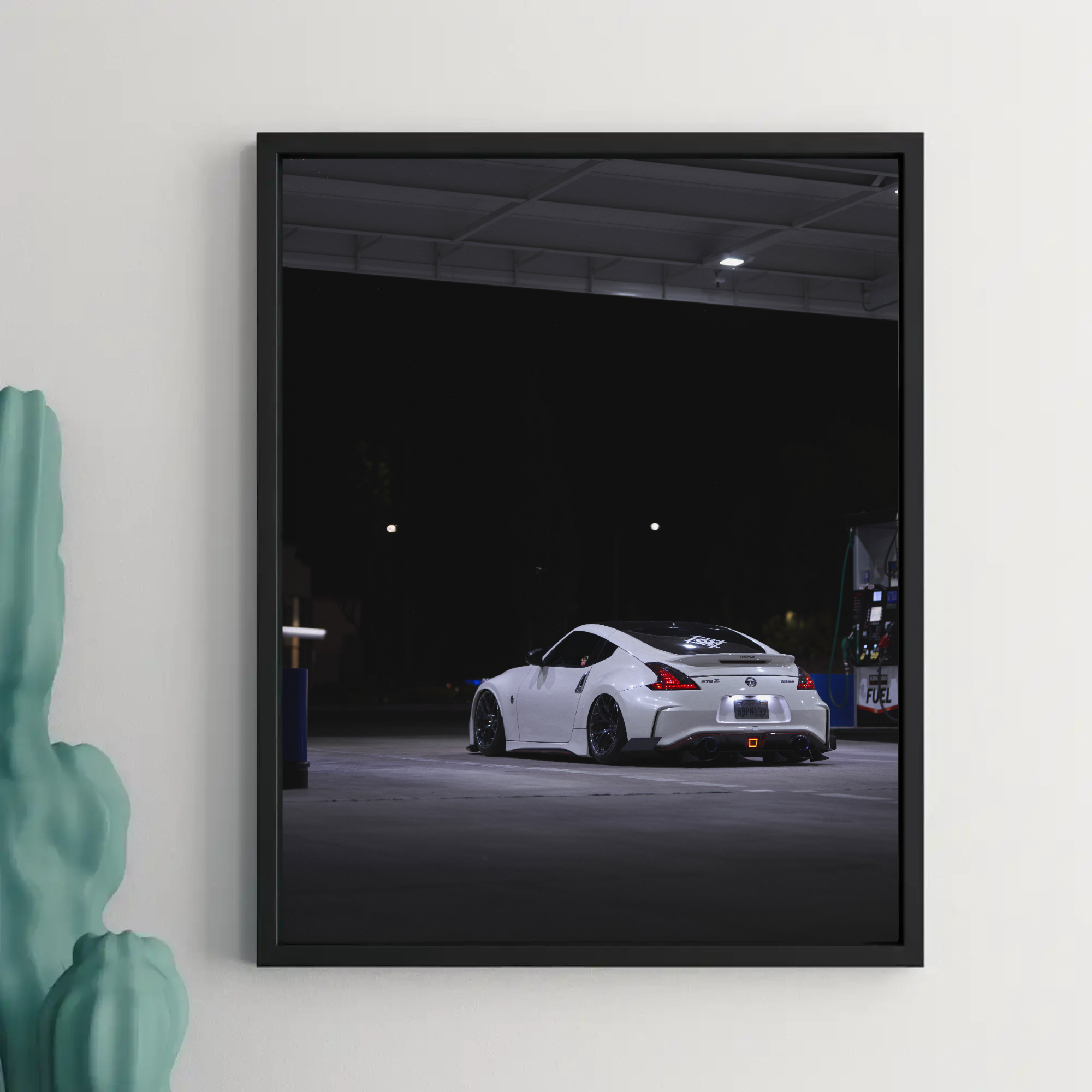 Nissan 370z Automotive Car Poster #005 - Throttle Designs