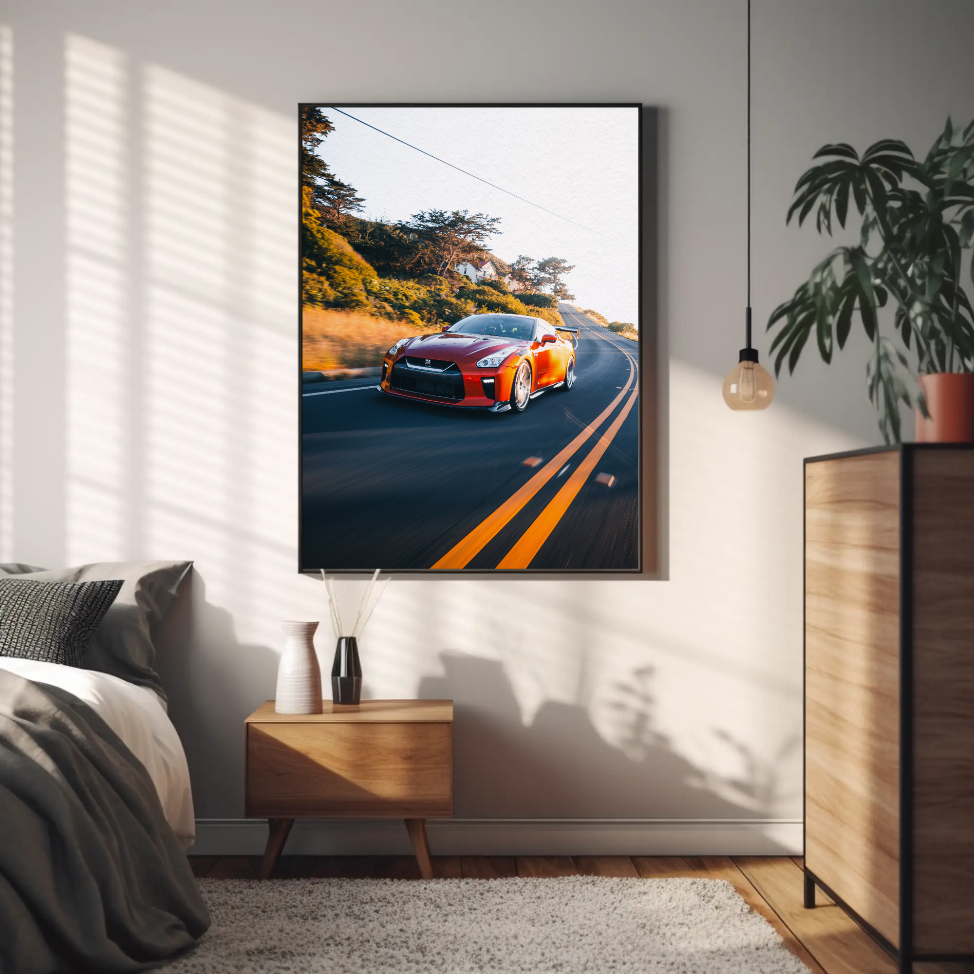 Nissan R35 GTR Art Print #026 - Premium Poster for Car Enthusiasts