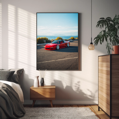 Acura NSX JDM Car Art Print Poster #008 - Premium Wall Decor