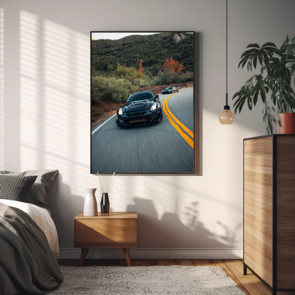 Nissan GTR R35 Widebody Art Print #024 - Stunning Automotive Wall Art